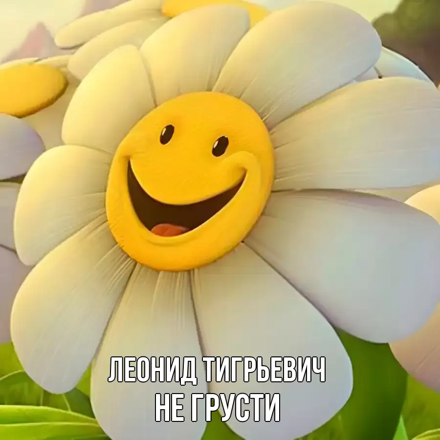 Картинка Не грусти, Леонид Тигрьевич