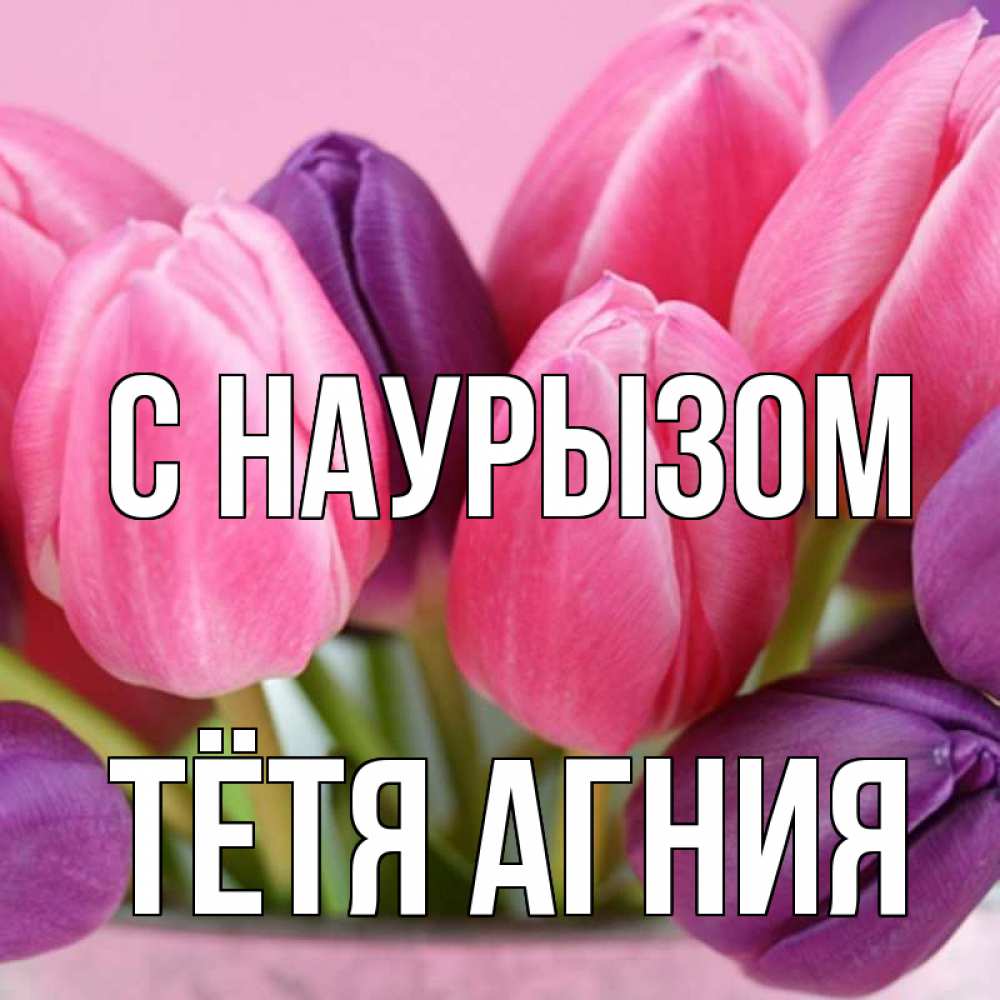 Открытка на каждый день с именем, Тётя-Агния С наурызом маме 1 Прикольная открытка с пожеланием онлайн скачать бесплатно 