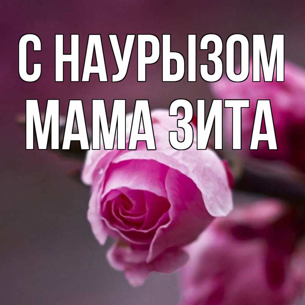 Открытка на каждый день с именем, Мама-Зита С наурызом весна Прикольная открытка с пожеланием онлайн скачать бесплатно 
