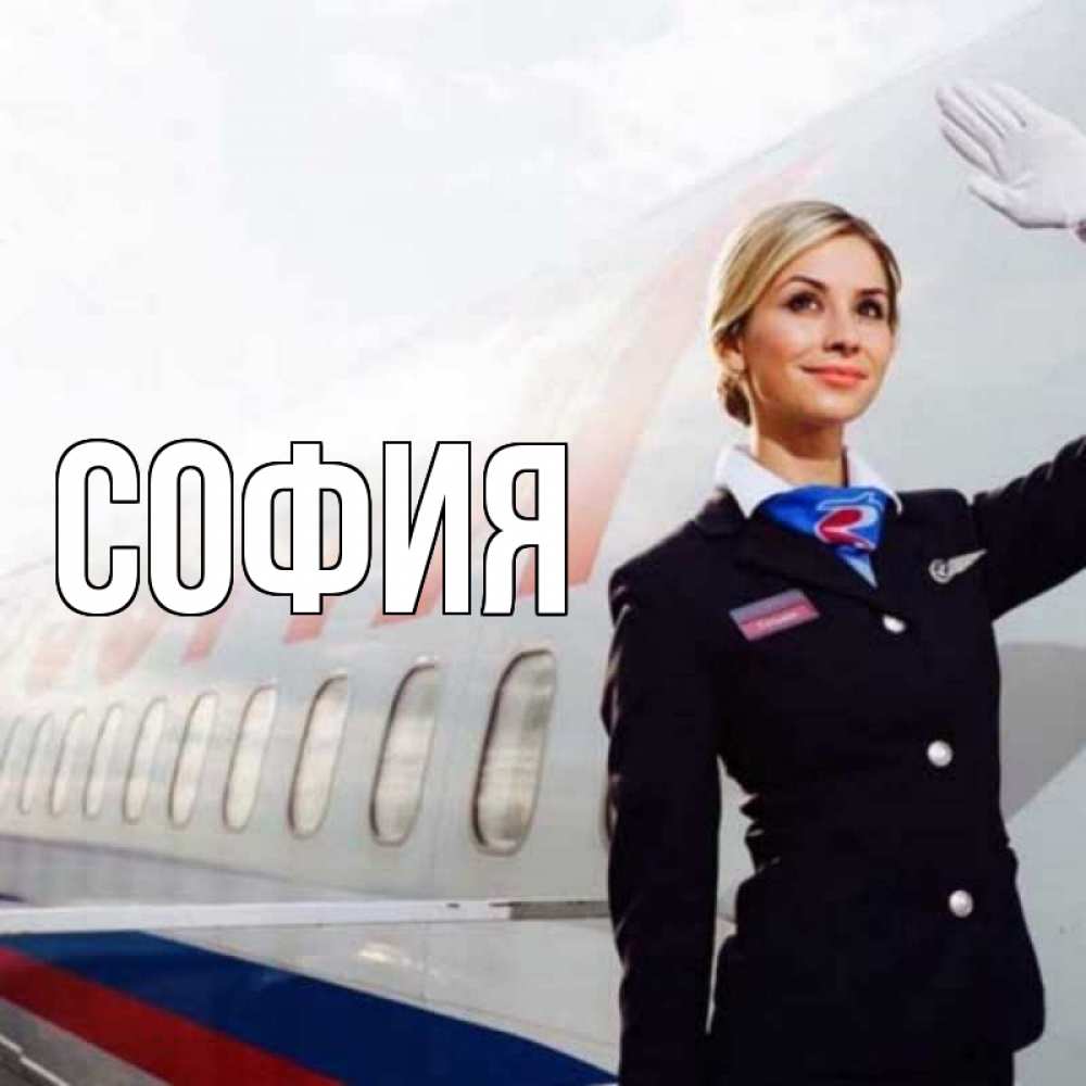 Открытка на каждый день с именем, София Главная отличного полета Прикольная открытка с пожеланием онлайн скачать бесплатно 