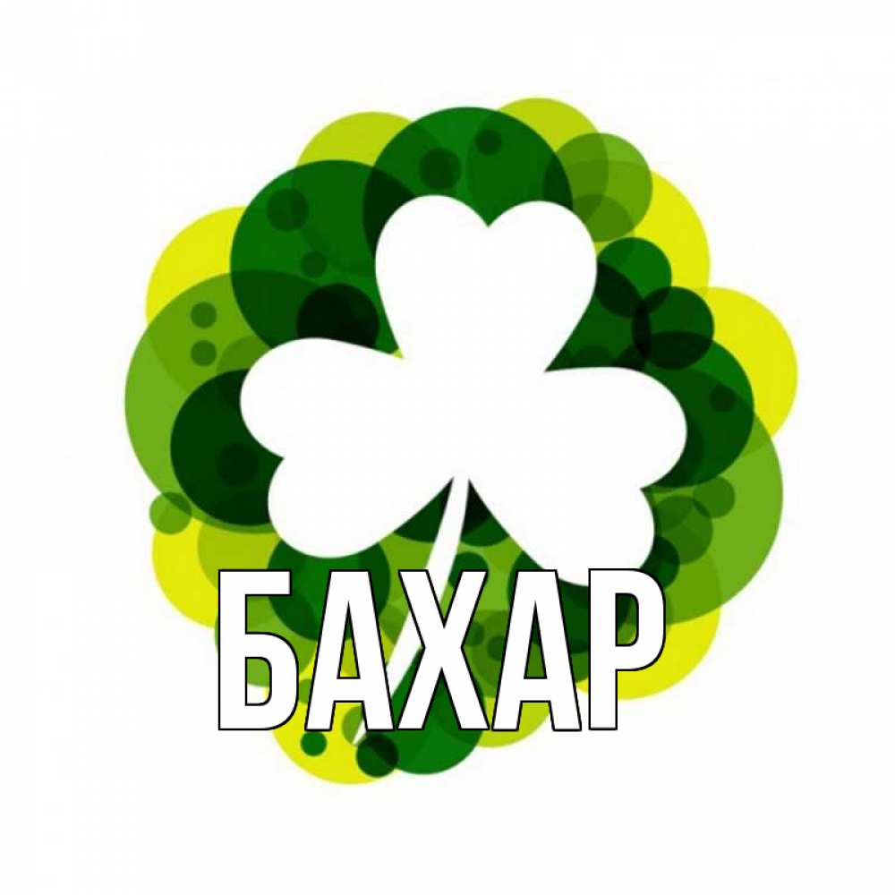 Открытка на каждый день с именем, Бахар Главная зеленый желтый белый Прикольная открытка с пожеланием онлайн скачать бесплатно 