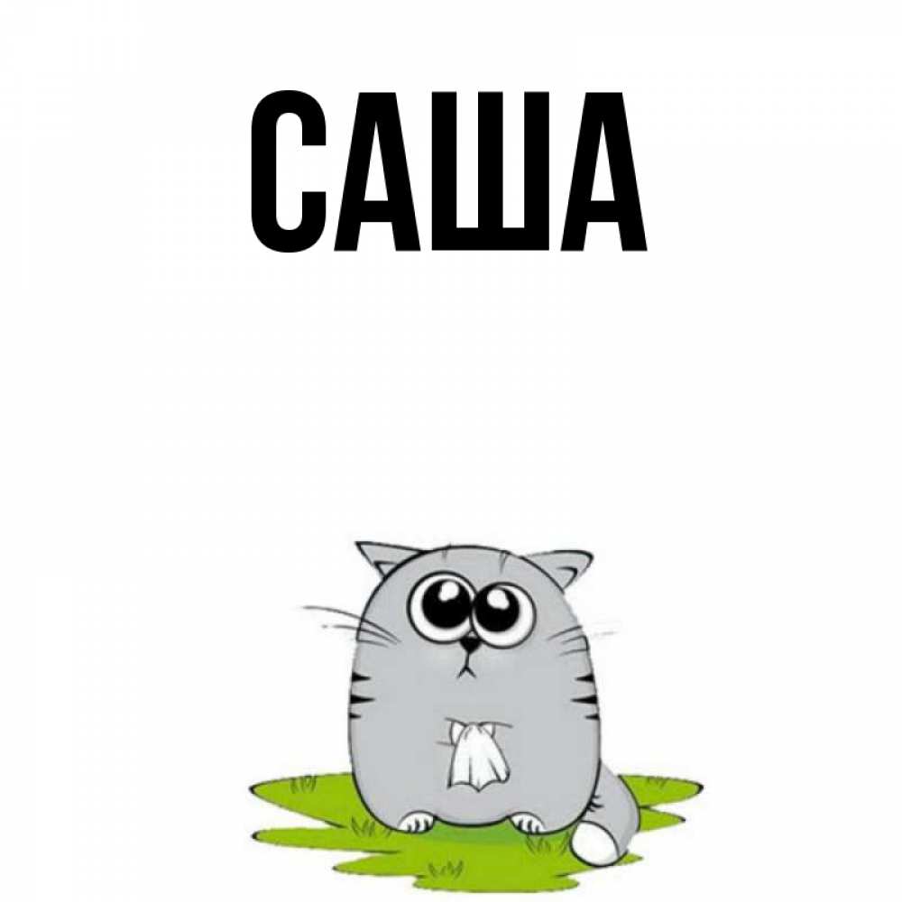 Открытка С Именем Саша