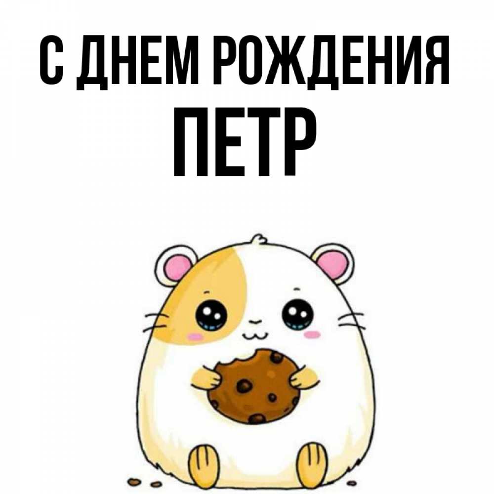 Открытка на каждый день с именем, Петр С днем рождения с днюхой Прикольная открытка с пожеланием онлайн скачать бесплатно 