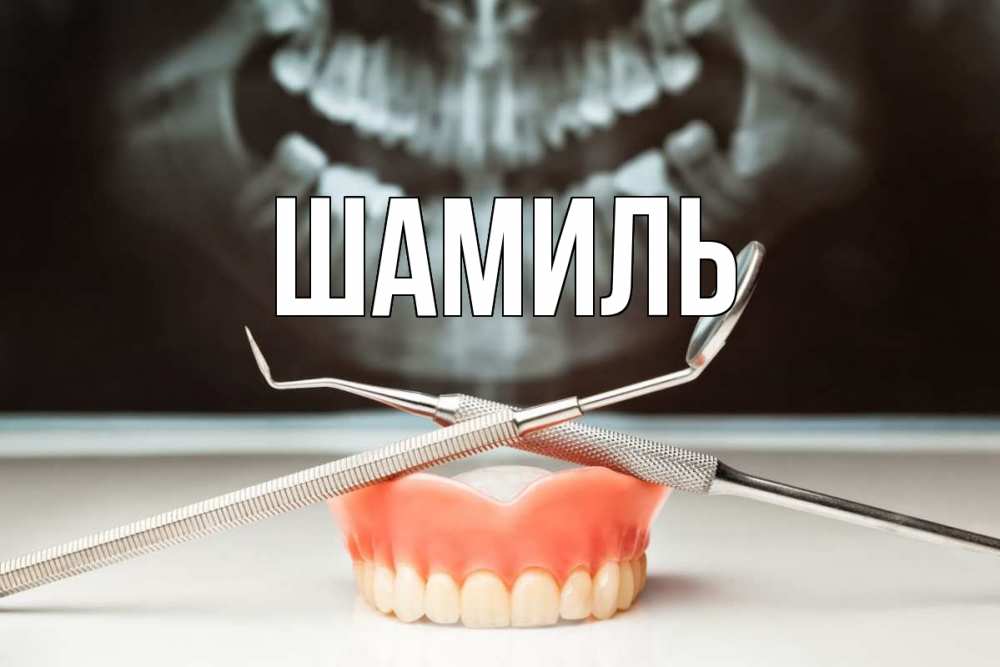 Открытка на каждый день с именем, Шамиль Главная с днем стоматолога Прикольная открытка с пожеланием онлайн скачать бесплатно 
