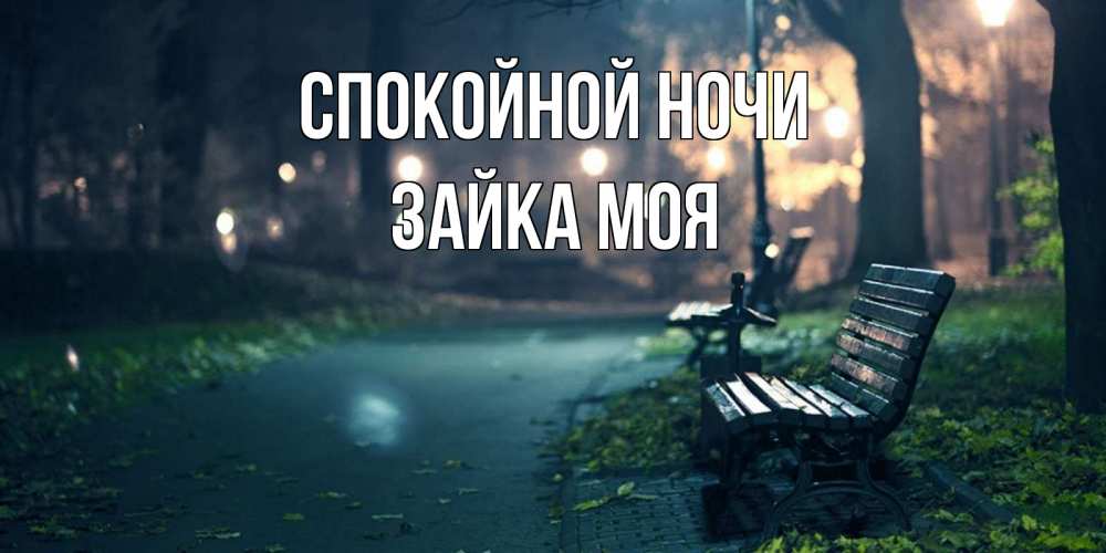 Открытка на каждый день с именем, Зайка-моя Спокойной ночи открытка для пожелания сладких снов Прикольная открытка с пожеланием онлайн скачать бесплатно 