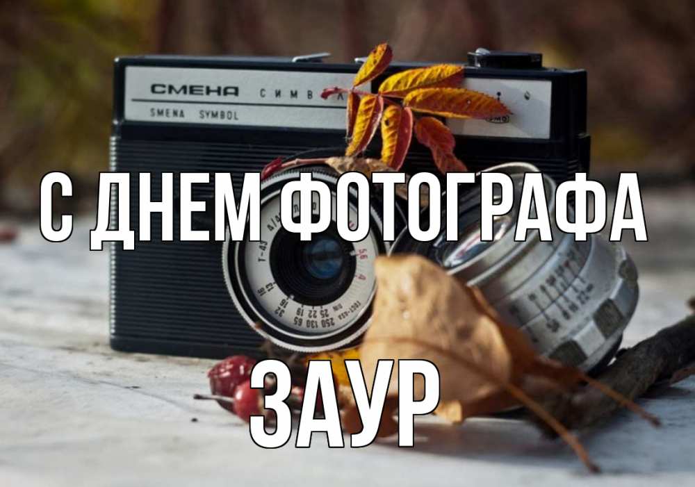 Открытка на каждый день с именем, Заур С днем фотографа с днем фотографа Прикольная открытка с пожеланием онлайн скачать бесплатно 