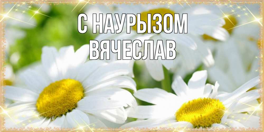 Открытка на каждый день с именем, Вячеслав С наурызом красивые открытки с белыми цветами на международный женский день Прикольная открытка с пожеланием онлайн скачать бесплатно 