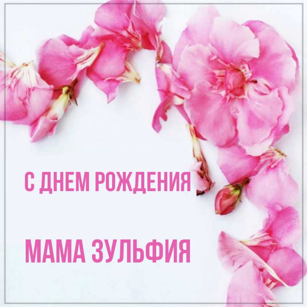 Поздравления С Днем Рождения Зульфия Картинки