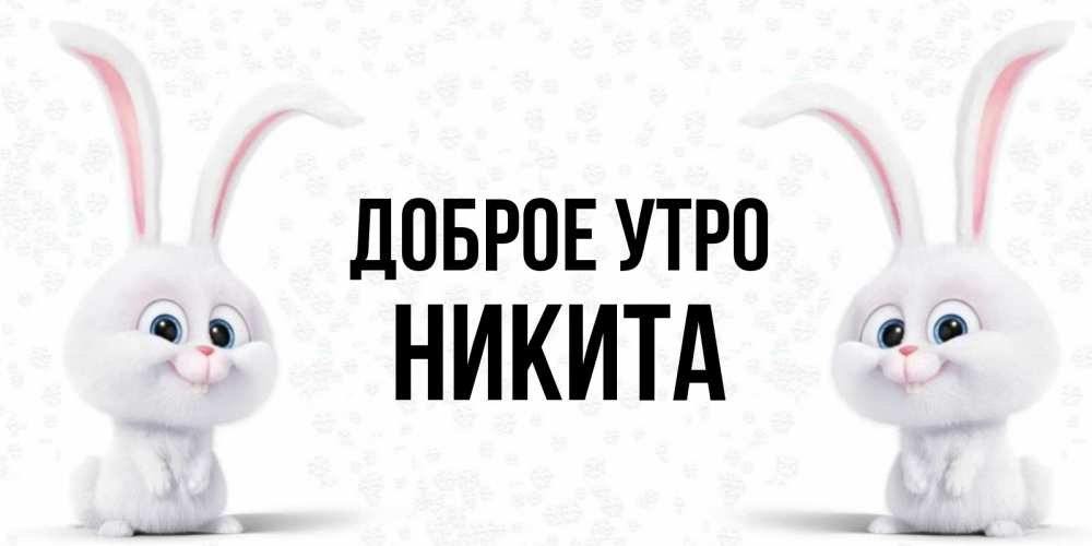 Доброе утро никита картинки