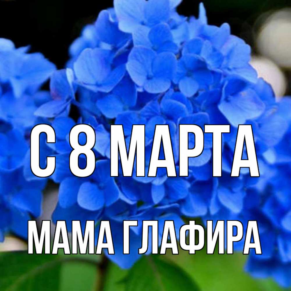 Картинка С 8 МАРТА, Мама Глафира