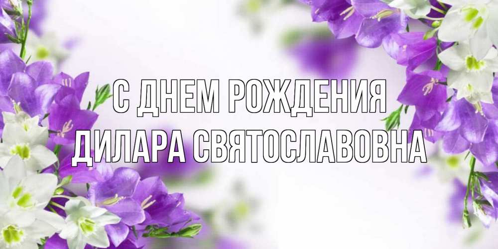 Картинка С днем рождения, Дилара Святославовна