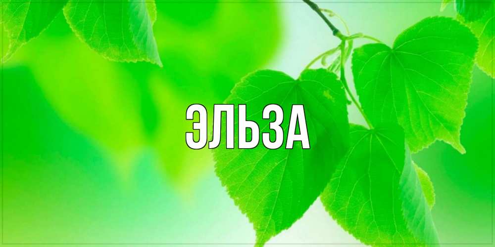 Картинка  с именем , Эльза