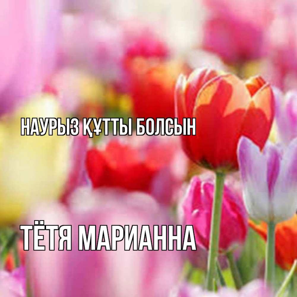 Картинка Наурыз құтты болсын, Тётя Марианна