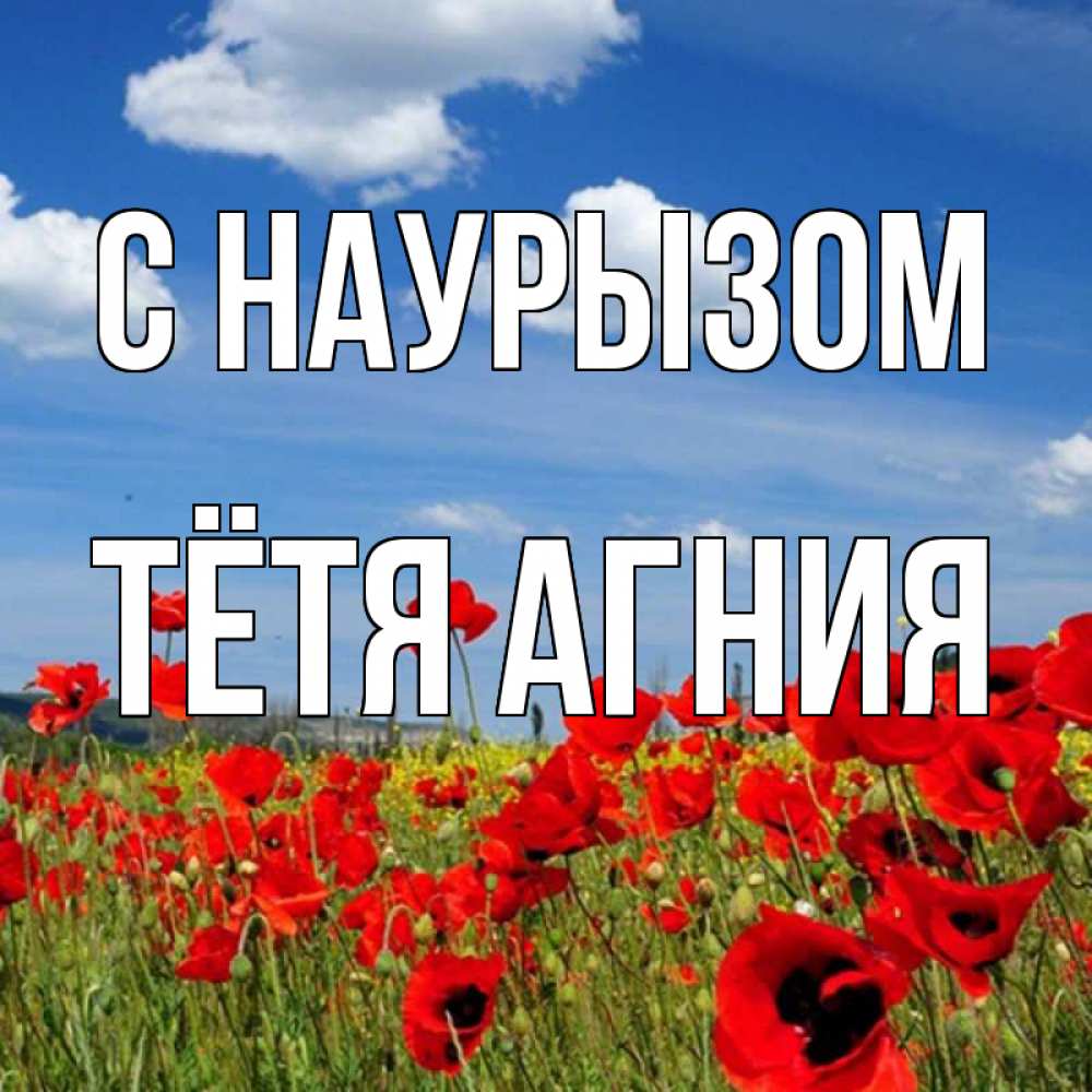 Открытка на каждый день с именем, Тётя-Агния С наурызом праздник весны наурыз очень красивая картинка Прикольная открытка с пожеланием онлайн скачать бесплатно 