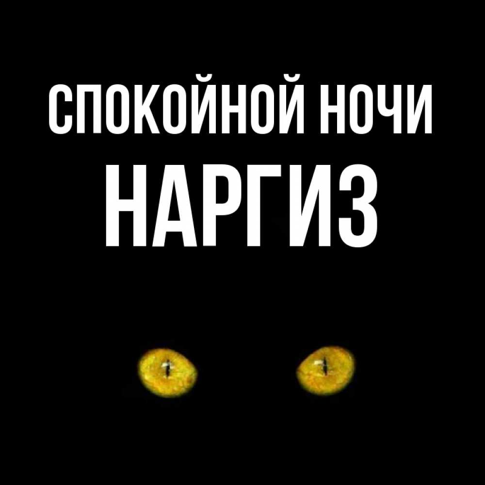 Открытка на каждый день с именем, Наргиз Спокойной ночи сладких снов бесстрашный мой дружочек Прикольная открытка с пожеланием онлайн скачать бесплатно 