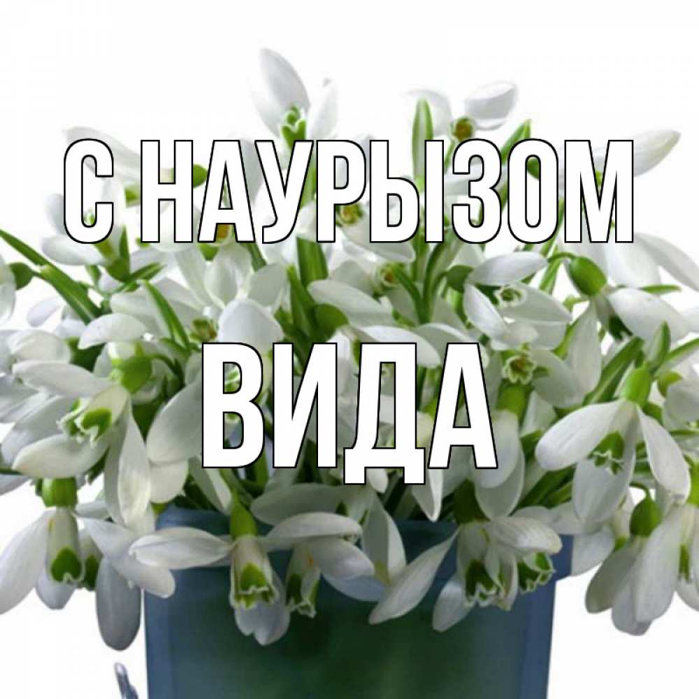 Открытка на каждый день с именем, Вида С наурызом цветы к наурызу новый год в Казахстане Прикольная открытка с пожеланием онлайн скачать бесплатно 