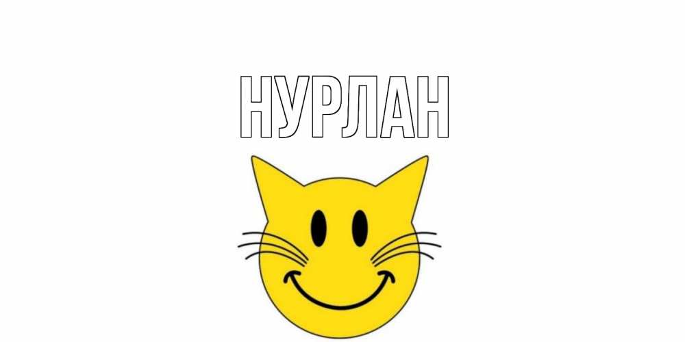 Открытка на каждый день с именем, Нурлан Главная кот, улыбка Прикольная открытка с пожеланием онлайн скачать бесплатно 