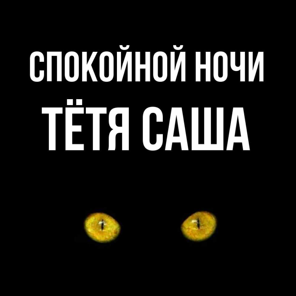 Открытка на каждый день с именем, Тётя-Саша Спокойной ночи сладких снов бесстрашный мой дружочек Прикольная открытка с пожеланием онлайн скачать бесплатно 