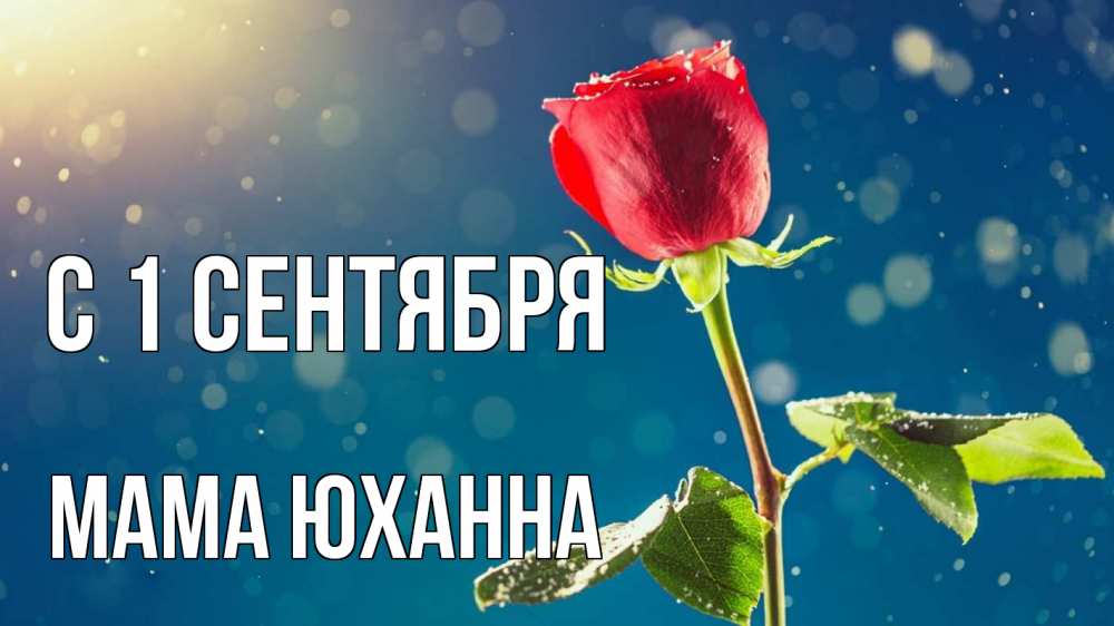 Открытка на каждый день с именем, Мама-Юханна С 1 сентября с днем знаний Прикольная открытка с пожеланием онлайн скачать бесплатно 