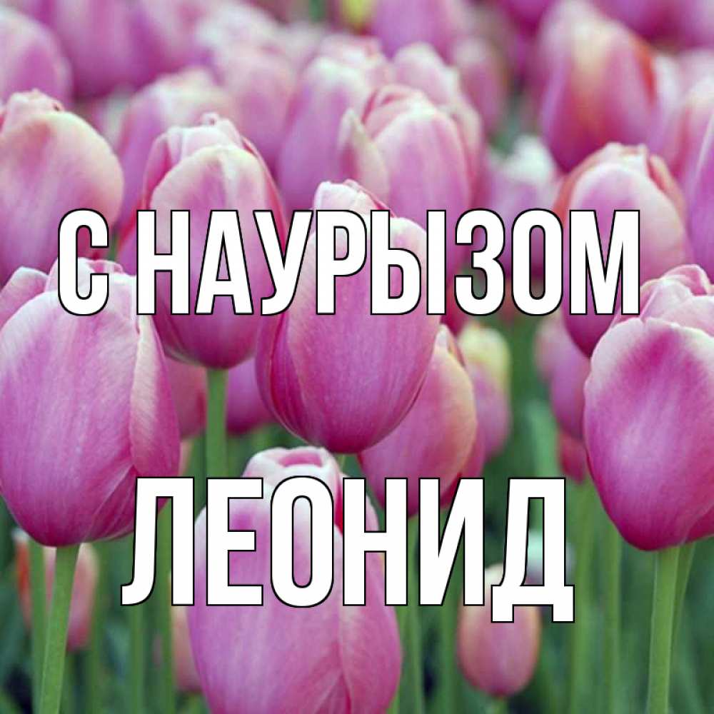 Открытка на каждый день с именем, Леонид С наурызом праздник весны наурыз 69 Прикольная открытка с пожеланием онлайн скачать бесплатно 