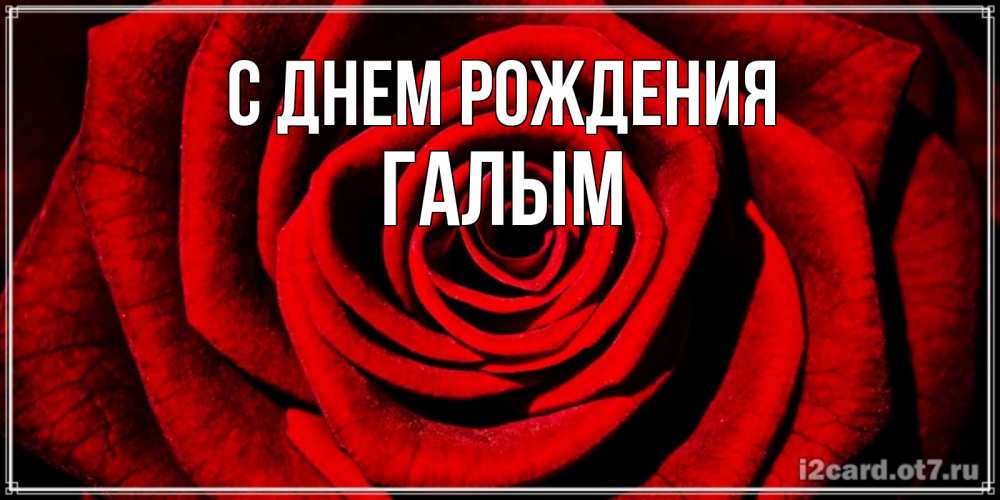 Картинка С днем рождения, Галым