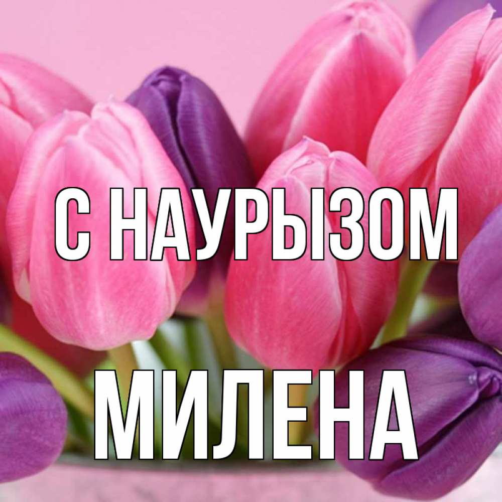 Открытка на каждый день с именем, Милена С наурызом маме 1 Прикольная открытка с пожеланием онлайн скачать бесплатно 